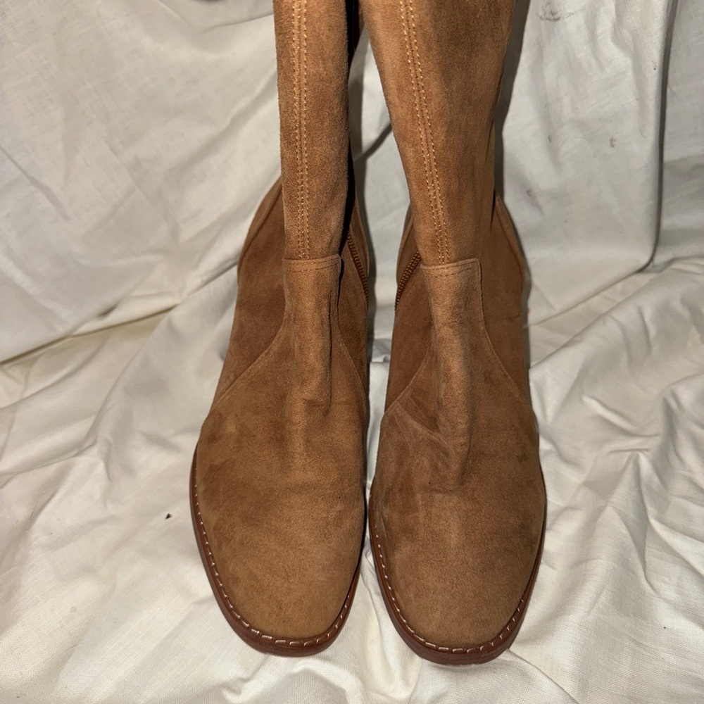 Brown Suede Women's Boots